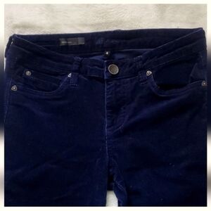 KUT FROM THE KLOTH | Diana Skinny Corduroy Deep Blue Women's Size 30 Inseam 30"